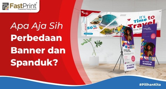 Ini Dia 5 Perbedaan Banner dan Spanduk