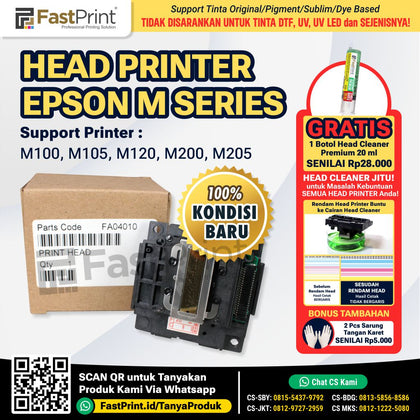 Print Head Printer Epson M100 M200 M120 M105 M205