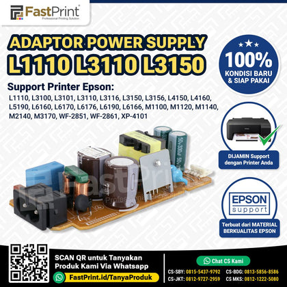 Adaptor Power Supply L1110 L3110 L3150