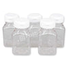 Botol PET Kotak Bening 100 ML Transparant
