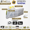 Cartridge MCISS Refillable Brother Panjang DCP 145C, 165C, 195C, J125, J140, J175W, J265, J315W, J515W, MFC J220, J410, 250C, 290C, J265W, J415W, 255CW, 257CW, 490CW, 6490CW, 6690CW, 295CN, 5890CN