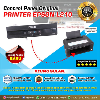 Control Panel Original Printer Epson L210
