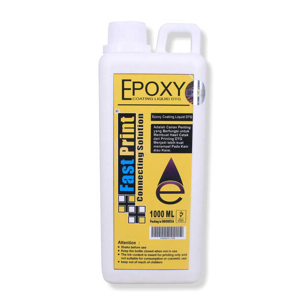 Jual Apoxy Apoxi Epoxy Epoxi Printer DTG 500mL PostTreatment Penguat Sablon  - Jakarta Barat - Hobby Print