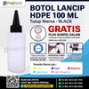 Botol Lancip HDPE Tutup Warna