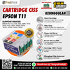Cartridge Printer Infus CISS Epson T11, T13, T13X, T20E, T40W, TX101, TX110, TX111, TX121, TX200, TX210, TX220, TX300F, TX400, TX600