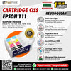Cartridge Printer Infus CISS Epson T11, T13, T13X, T20E, T40W, TX101, TX110, TX111, TX121, TX200, TX210, TX220, TX300F, TX400, TX600