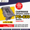 Cartridge Original Loose Pack Canon PG-830 Black, CL-831 Color