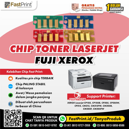 Chip Toner Compatible Xerox CP105, CP105B, CP205, CP205W, CP215, CM215, CM215FW, CM205B, CM205F, CM205FW