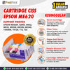 Cartridge Printer Infus CISS Epson ME620F, 82WD, ME32, ME33, ME320, ME330, ME340, TX420W, TX120, T22, T12