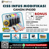 CISS Infus Modifikasi Canon IP4200, IP4300, IP4500, IP5300, IP3300, IP6700, MP500, MP530, MP600, MP610, MP620, MP800, MP810, MP830, MP930, MX850 Plus Tinta