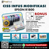 CISS Infus Modifikasi Epson R800, R1800 Plus Tinta