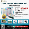 CISS Infus Modifikasi Epson T1100 Kosongan