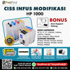 CISS Infus Modifikasi HP Business Inkjet HP 1000, HP 1100, HP 1200, HP 2200, HP 2230, HP 2250, HP 2280, HP 2300, HP 2600, HP 2800 Kosongan