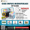 CISS Infus Modifikasi HP OfficeJet Pro K550, K500, K5300, K5400, L7380, L7480, L7580 Plus Tinta
