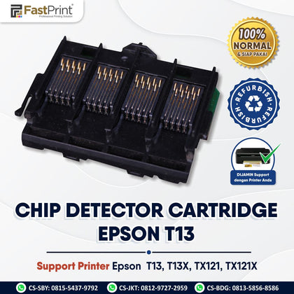 Chip Detector Cartridge Printer T13 T13X TX121 TX121X