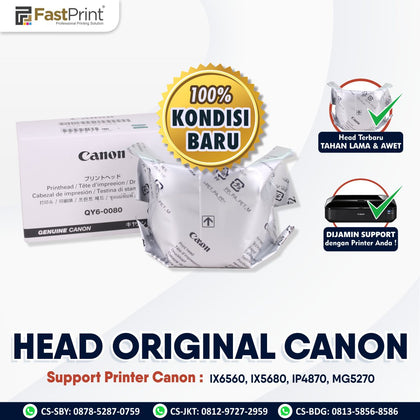 Print Head Printer Canon Original IX6560 IX5680 IP4870 MG5270