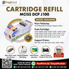 Cartridge MCISS Refillable Brother DCP J100, J105, MFC J200, J2510, J3520, J3720 Plus Tinta