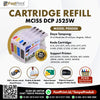Cartridge MCISS Refillable Brother DCP J525W, J725DW, J925DW, MFC J430W, J280W, J425W, J435W, J625DW, J5910CDW, J6910DW Plus Tinta