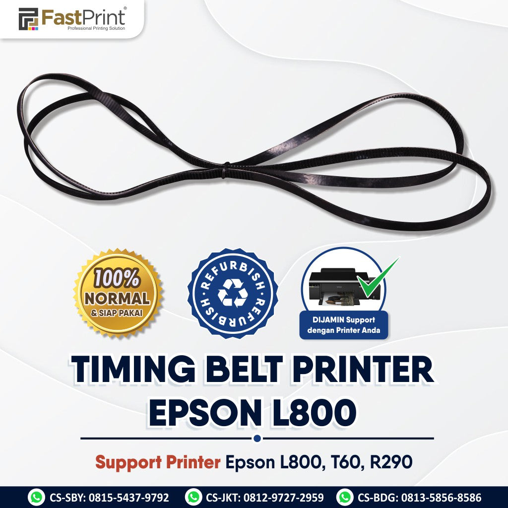 Timing Belt Printer Epson L800 T60 R290