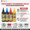 Tinta Textile Printer DTG 1 Set 4 Warna