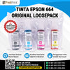 Tinta Original Epson 664 L Series L100, L110, L111, L120, L130, L132, L200