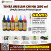 Tinta Sublim Sublime Sublimasi Epson China 1 Set