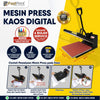 Paket Usaha Cetak Kaos Dengan Mesin Press dan Transfer Paper