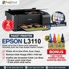 Printer Eco Tank Epson L3110 All In One Print Scan Copy Inkjet Printer
