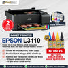 Printer Eco Tank Epson L3110 All In One Print Scan Copy Inkjet Printer