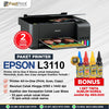 Printer Eco Tank Epson L3110 All In One Print Scan Copy Inkjet Printer