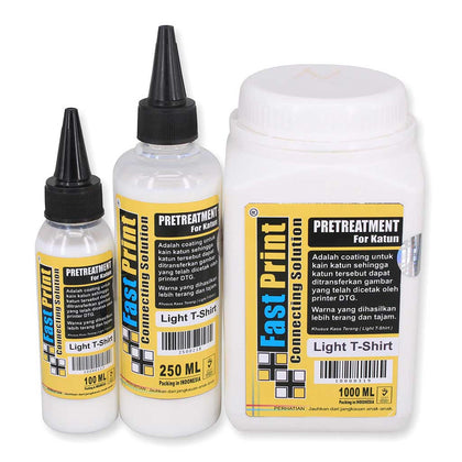 Cairan Pretreatment Khusus DTG Kaos Putih / Cerah