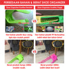 Shoe Organizer Rak Sepatu Unik Minimalis Hemat Tempat 10 Pcs