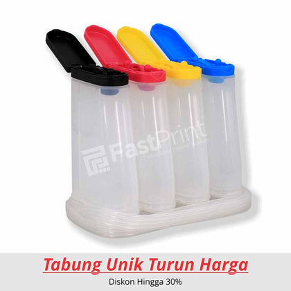 Tabung (Ink Tank) Model Extra Tutup Warna 80 ML