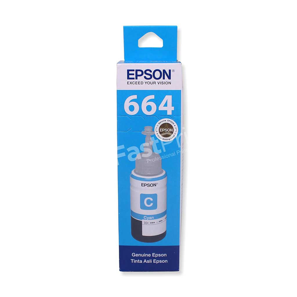 Tinta Original Epson 664 L Series L100, L110, L111, L120, L130, L132, L200