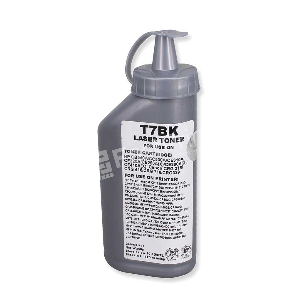 Serbuk Refill Toner T7 Printer HP & Canon Series