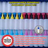 Botol Lancip HDPE Tutup Warna