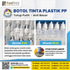Botol Tinta Plastik PP Tutup Putih