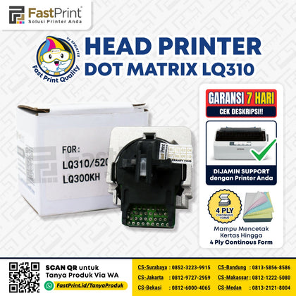 Print Head Printer Dot Matrix Epson LQ310