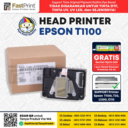 Head Printer Epson T1100 T30 L1300 C110