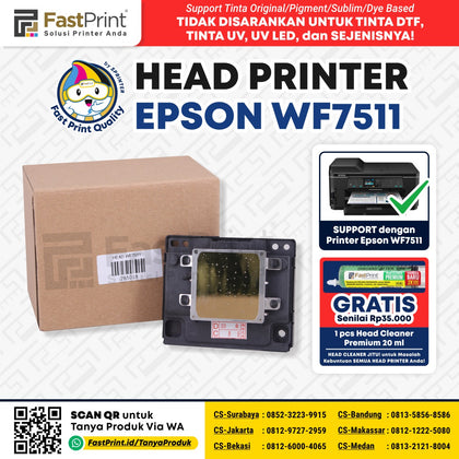 Print Head Printer Epson WF7511 WF3521 WF7011 TX550 TX600 TX960 T40
