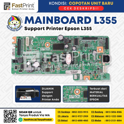 Mainboard Board Printer Epson L355
