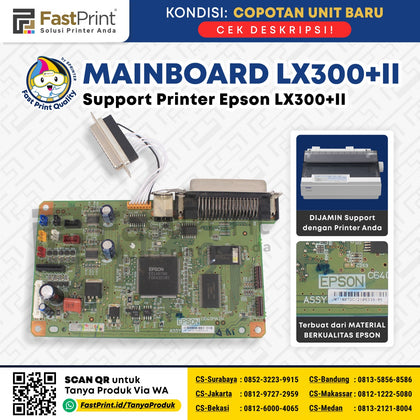 Mainboard Board Printer Epson LX300+II