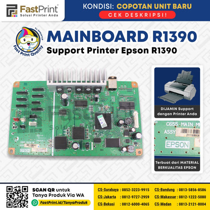 Mainboard Board Printer Epson Stylus Photo 1390, R1390