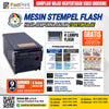 Mesin Stempel Flash Warna Otomatis Full Plat Besi