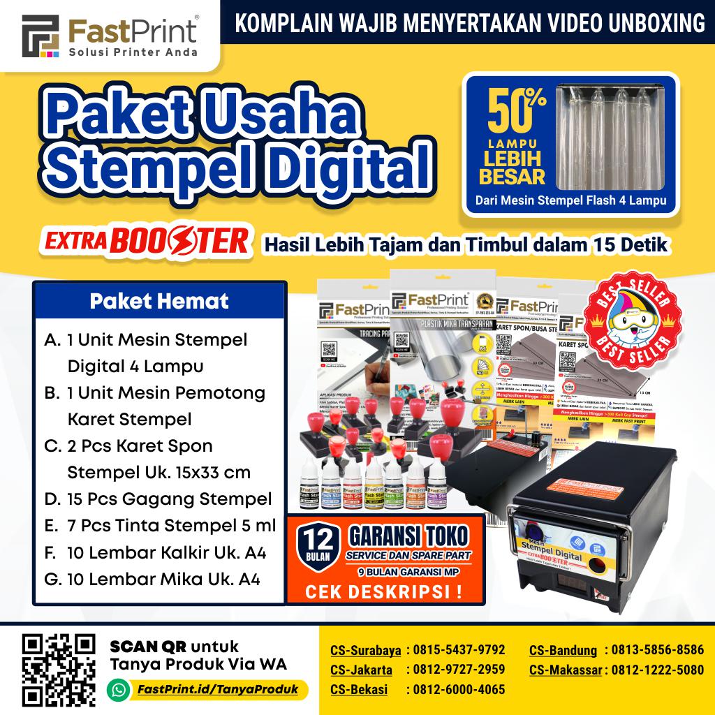 Paket Usaha Mesin Stempel Digital Fast Print