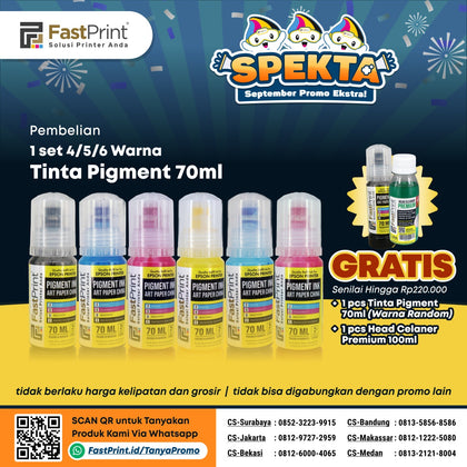 Tinta Pigment Epson Durabrite Art Paper China 1 Set
