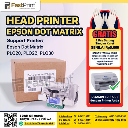 Print Head Epson PLQ20 PLQ30 PLQ22