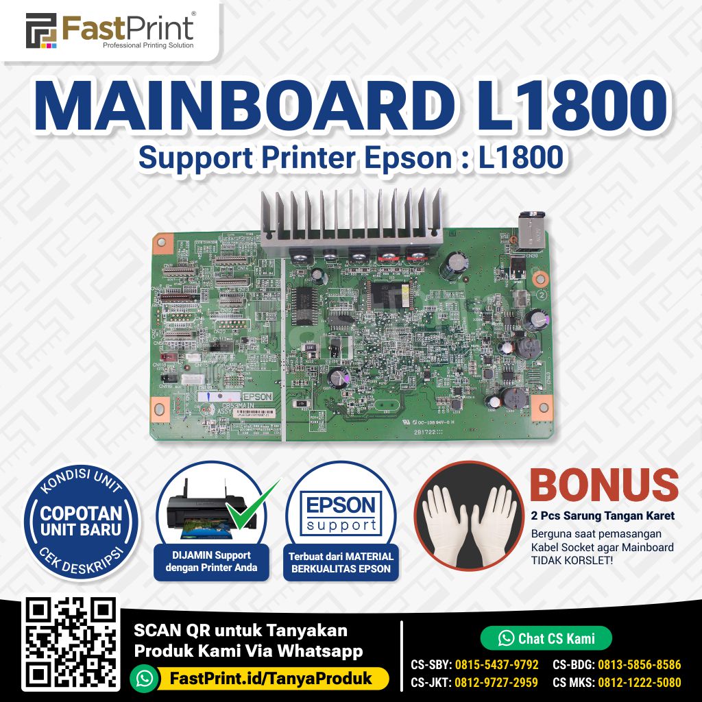 Mainboard Board Printer Epson L1800