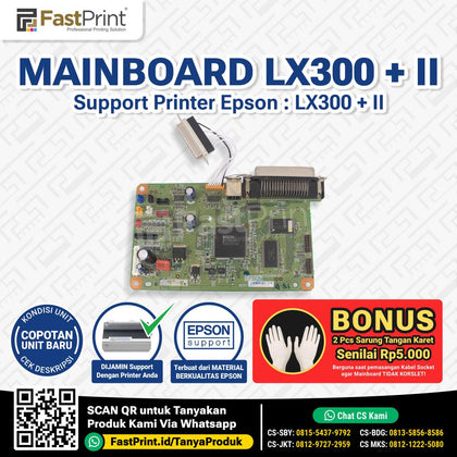 Mainboard Board Printer Epson LX300+II