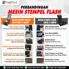 Mesin Stempel Flash Warna Otomatis Full Plat Besi